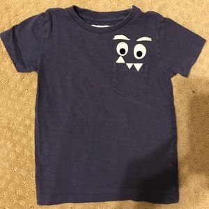 J Crew boys GLOW IN THE DARK t-shirt sz 4-5
